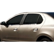 Renault Symbol 2 Cam Çıtası 4 Prç  Krom 2009-2013