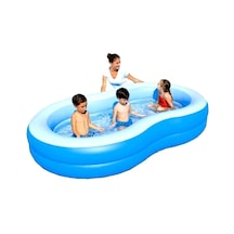 Bestway 54117 Jumbo Oval Renkli Aile Havuzu Çok Renkli