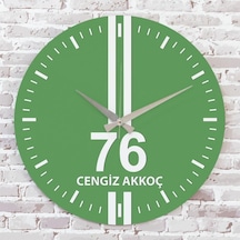 Yeşil & Beyaz Iğdırlılara Hediye Saat 33cm Ka02-1627