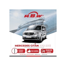 Mercedes Citan Muz Silecek Takımı (2013-2017) RBW