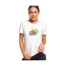 T1 Minibüs Gri Ton Volkswagen Beetle Baskılı Beyaz Kadın Tshirt