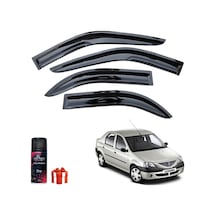 Caraks Logan Mügen Cam Rüzgarlığı Sedan 2004-2012 Arası 4'lü Takım + Koku