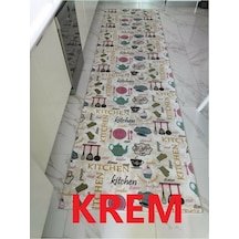 Panda Halı Napolitan Mutfak Desen 3 Model Kaymaz Jel Taban Yolluk