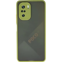 Newface Xiaomi Poco F3 Kılıf Montreal Silikon Kapak - Açık Yeşil