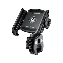 Sones Kewig Elektrikli Bisiklet Vigorously Clip Taban Braketi Açık Hava Bisikleti Cep Telefonu Navigasyon Tutucu, Model: M8sp-c4