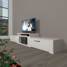 Decoraktiv Flex 4 Mdf Tv Ünitesi Tv Sehpası Beyaz