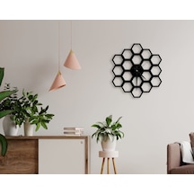 Bk Home Dekoratif 45Cm Ahşap Duvar Saati-73