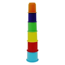 Sevimli Kule Kiki Dizme Oyunu Bebek Oyuncağı