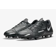 Nike Phantom Gt2 Club Fg/mg Erkek Krampon Ayakkabı Da5640-007 Siyah - Gri