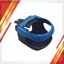 Oto Araç Içi Bardak Tutucu Çok Fonksiyonlu Içecek Tutacağı Bardaklık- Mavi