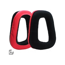 Logitech G930 G430 F450 G432 G332 G231 G230 Uyumlu Kulaklık Sünger Yastığı Pedi Kumaş Turuncu