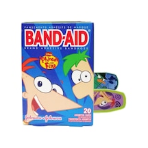 Band Aid Phineas And Ferb Yara Bandı 20 Adet Karışık Ölçü