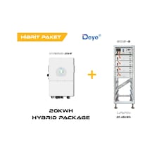 Deye 20.48 Kwh Hibrit Paketi High Voltage