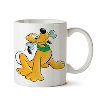 Disney-pluto-png-pic İki Tarafı Baskılı Kupa Bardak Çok Renkli