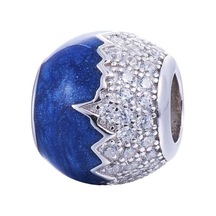 Nur Silver Mavi Gümüş Charm Nur-bl12402