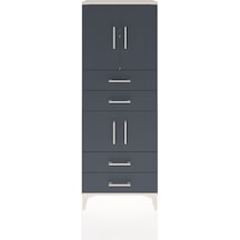 Arges Dolap 3 Raflı 4 Çekmeceli 4 Kapaklı 60x30x163 Aytaşı-an... Aytaşı