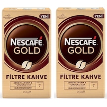 Gold Filtre Kahve 250 Gr 2 Adet Öğütülmüş