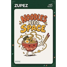 Zpz702 Noodles Need Space Ütüyle Uygulanabilir Transfer Baskı - 911529590