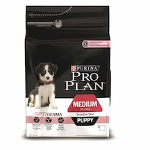 Purina Pro Plan Puppy Sensitive Skin Somonlu Orta Irk Yavru Köpek Maması 12 KG