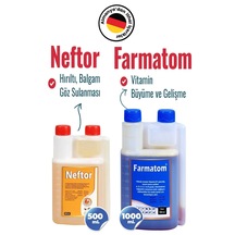 Munich Vet 2'li Set Farmatom Vitamin 1 L + Neftor Hırıltı 500 ML