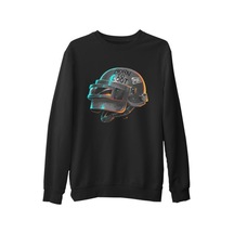 Pubg - Loot Siyah Erkek Kalın Sweatshirt