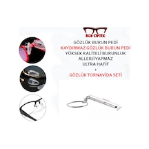Havalı Gözlük Burun Pedi -Yumuşak Silikon Plaket Burunluk