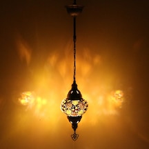 Dekoratif DEKORATİF GECE LAMBASI OSMANLI TARZI GELENEKSEL