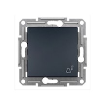 Schneider Asfora Antrasit. Liht Butonu Zil Işaretli. Eph0800171
