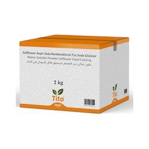 Safflower Aspir Gıda Renklendiricisi Toz Suda Çözünür 1 Kg