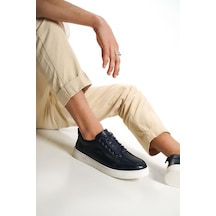 Mubiano Hakiki Deri 4500-lcv Lacivert Erkek Spor Ayakkabı & Sneaker Lacivert