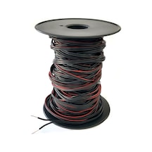 Electroon 2x0.75 MM Siyah İnce Hoparlör Ses Kablosu 30metre