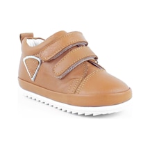 Hapshoe Rakerplus Yumuşak Hakiki Deri Taba Ilk Adım Bebek Ayakkabısı Taba