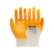 Beybi Kn2 Flex Pamuk Astarlı Nitril Eldiven 9 No 12 Çift
