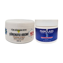 Çörekotu Çörek Otu Kremi White Box 200 Ml + Painclass Kuyruk Yağı Kremi 150 Ml / Krem Seti