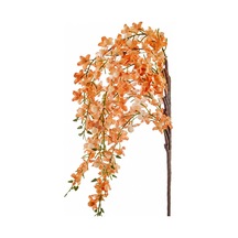 Yapay Sarkık Çiçek Dalı, Şeftali Rengi, 104 Cm, Dekoratif Diğer