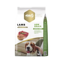 Amity Super Premium Az Tahıllı Kuzulu Yetişkin Köpek Maması 14 KG