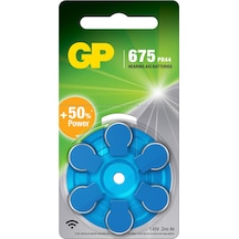 GP ZA675 PR44 1.4V Cihaz Pili 6'lı