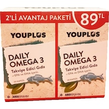 Youplus Daily Omega 3 Balık Yağı 30 Kapsül 2 Al 1 Öde