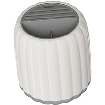 Suntek Döndürülmüş Çatal Tahliye Raf Gereçler Beyaz Beyaz