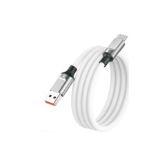 Torima 3.0A Micro Silikon Şarj Data Kablosu Beyaz