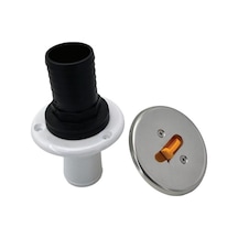 Sealux Marine Pis Su Çıkış Kapağı 38mm Krom