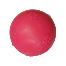 Kardelen Termoplastik Pati Desenli Köpek Oyun Topu L 6.5 CM