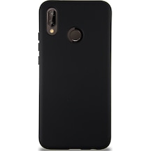 Huawei P20 Lite Kapak İçi Kadife Lansman Silikon Kılıf