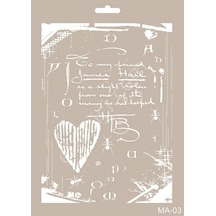 Cadence Ma03 Mix Media Stencil