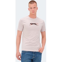 Slazenger VEDRAN KTN Erkek  Taş Gri Tişört