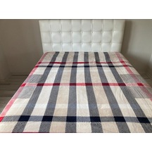 Mink Lacasa Lüks Vizon Tek Kişilik 1084 Kırmızı Battaniye 160X220
