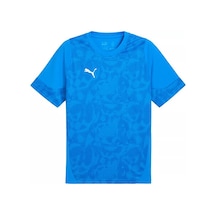 Puma Teamcup Traınıng Jersey Erkek Futbol Tişörtü 65916702 Mavi