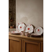 Rakle X Bengi Kurtcebe Pomodoro Stoneware Çorba Kupası 11 Cm Çok Renkli