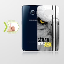 Kişiye Özel Samsung Galaxy S6 Ince Şeffaf Silikon Telefon Kapağı (500613207)