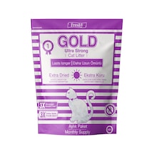 Freshy Gold Ultra Strong Aylık Paket Silika Kristal Kedi Kumu 3800 ML